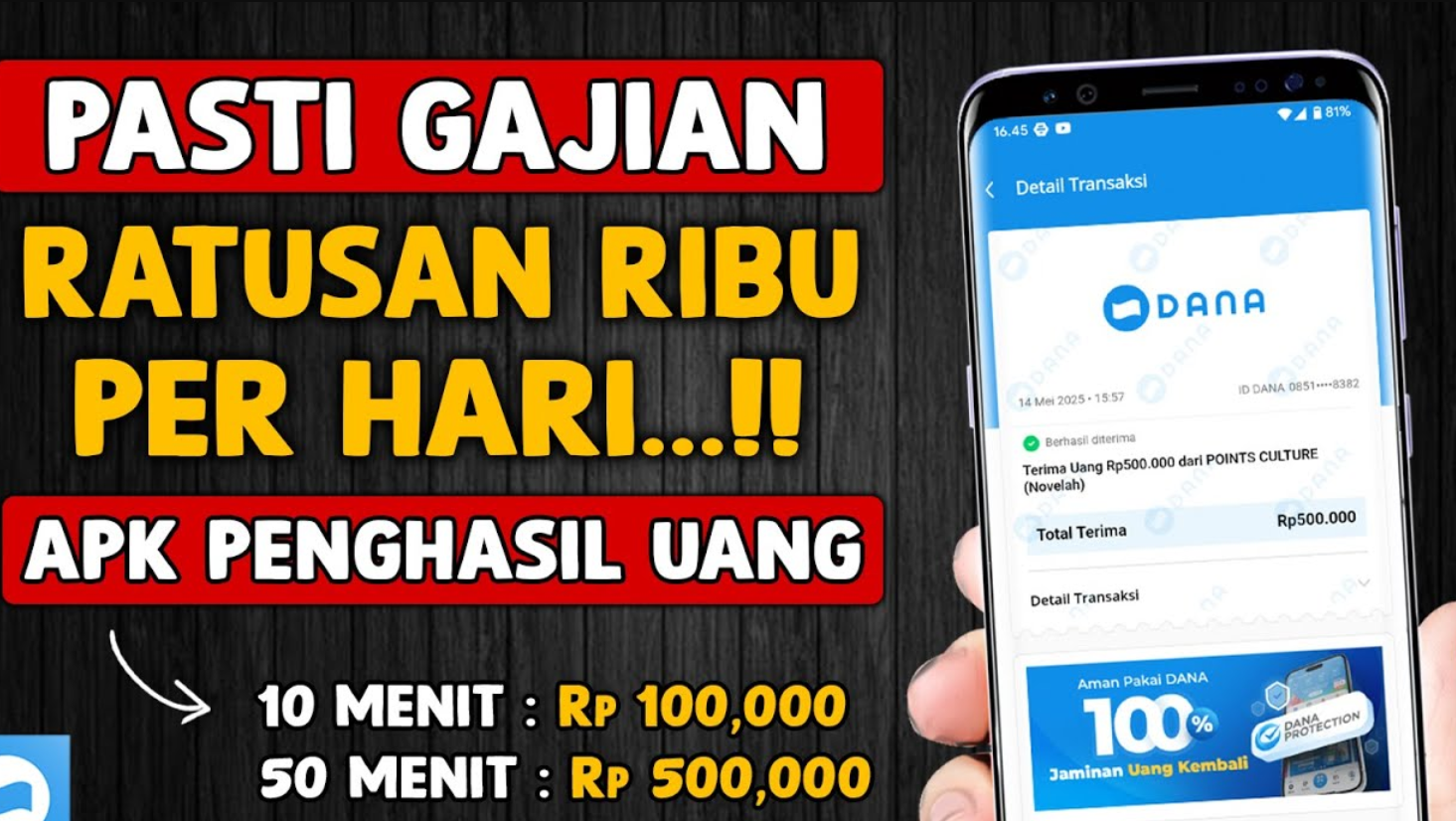 Aplikasi Penghasil Uang: Cara Cerdas Dapat Cuan dari Genggaman Tangan